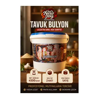 Tavuk Bulyon 4500 G X 2 Adet - 1 Koli (Koli Bazlı Avantaj Paketi)