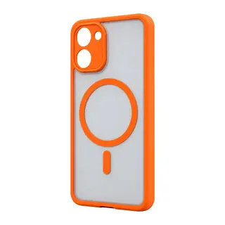 Xiaomi Poco X8 Pro Loji Magsafe Kapak - Turuncu