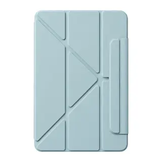 Apple iPad 2025 10.9 10.Nesil (A16) Edz Manyetik Standlı Tablet Kılıfı - Mavi