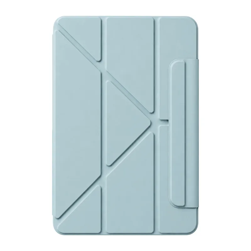 Apple iPad 2025 10.9 10.Nesil (A16) Edz Manyetik Standlı Tablet Kılıfı - Mavi