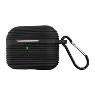 Apple Airpods 4 (4.nesil)/Airpods 5 (5.Nesil) Raven Silikon Kılıf - Siyah