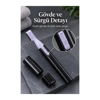 Sakal Bıyık ve Kaş Düzeltici Kapaklı ve Taraklı