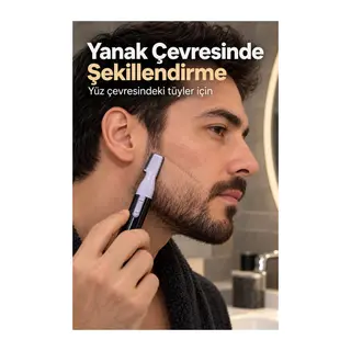 Sakal Şekillendirme ve Bıyık Kaş Düzeltme Cihazı