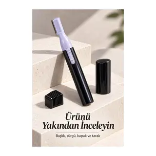 Sakal Bıyık Düzeltici İnce Gövdeli ve Kaş Taraklı