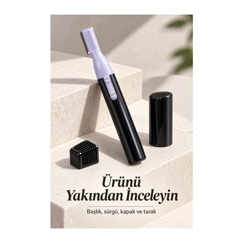 Sakal Bıyık Düzeltici İnce Gövdeli ve Kaş Taraklı