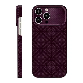 Joko Apple iPhone 14 Pro Deluxe Lensli Magsafe Kapak - Bordo