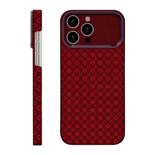 Joko Apple iPhone 14 Pro Deluxe Lensli Magsafe Kapak - Kırmızı