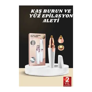 Kaş Burun Ve Yüz Epilasyon Aleti Kablosuz Şarjlı Kökten Alan Epilasyon Aleti
