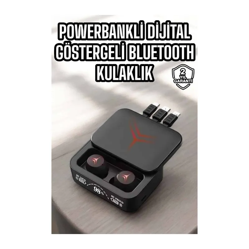 Ucuz ve Kaliteli Bluetooth Kulaklık TWS Çoklu Şarj Girişi Yüksek Ses Kaliteli