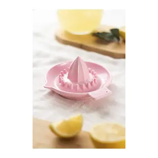 Akrilik Koyu Pembe Limon Sıkacağı Pratik Limon Sıkacağı