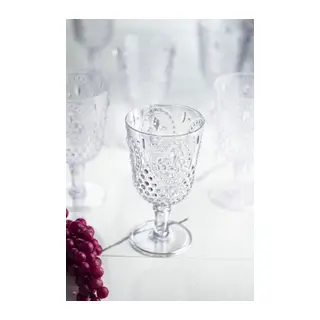 Akrilik Şeffaf Tekli Kadeh & Su Meşrubat Kahve Yanı Bardağı 450 ml (Cam Değildir)