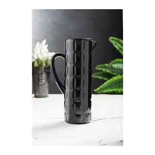 Arkilik Allegra 1,5 Lt Siyah Sürahi (Buzdolabı Kapak Rafına Sığar)