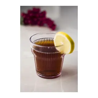 Akrilik Şeffaf 6'lı Kısa Bardak & Su Meşrubat Kahve Yanı Bardağı 300 ml (Cam Değildir)