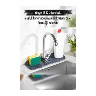 Silikon Lavabo Matı (13*36 CM)