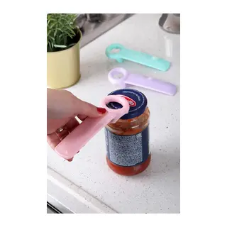 Kavanoz Açacağı 13 cm Renkli Pratik Kapak Açıcı Mutfak Yardımcı Gereci