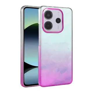 Xiaomi Redmi Note 14 4G Glossy Kapak - Mor