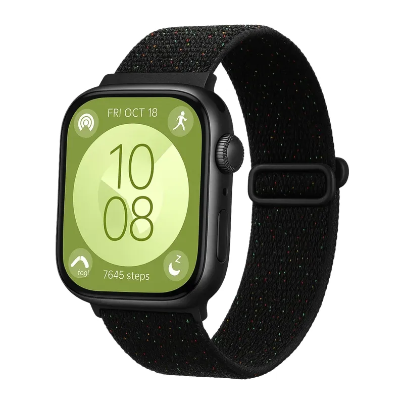 Huawei Fit 4 Star Kordon - Benekli Siyah