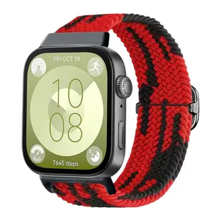 Huawei Fit 4 Star Kordon - Kırmızı-Siyah