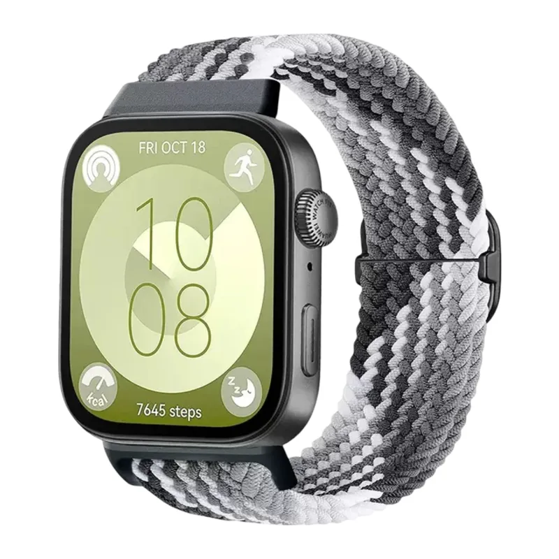 Huawei Fit 4 Star Kordon - Gri-Siyah