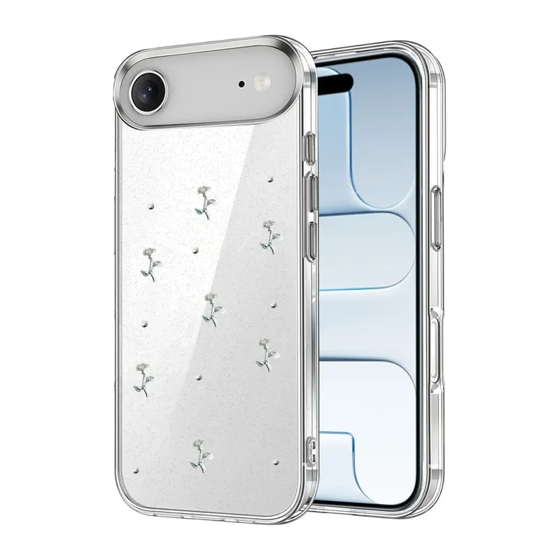 Apple iPhone 17 Air Fiyonk Desenli Kapak - Desen 4
