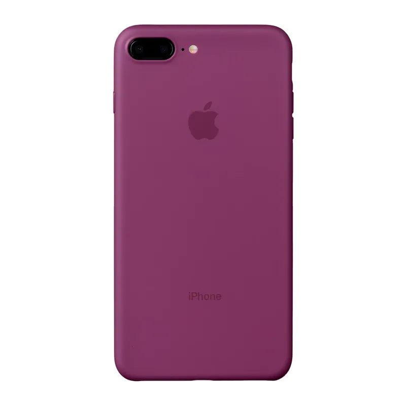 Apple iPhone 8 Plus Kılıf PP Ultra İnce Kapak - Pembe