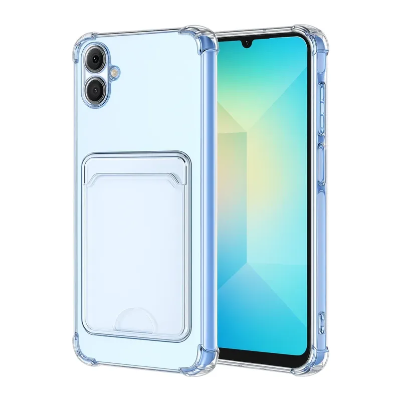 Samsung Galaxy A07 4G Kart Şeffaf Silikon - Şeffaf