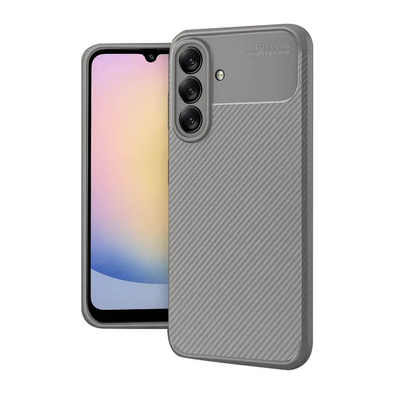 Samsung Galaxy A17 5G Auto Focus Karbon Kapak - Gri