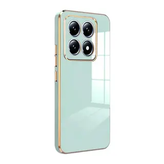 Xiaomi Mi 14T Pro Volet Silikon - Açık Yeşil