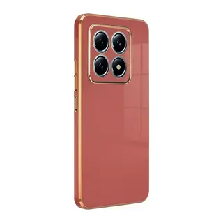 Xiaomi Mi 14T Pro Volet Silikon - Kırmızı