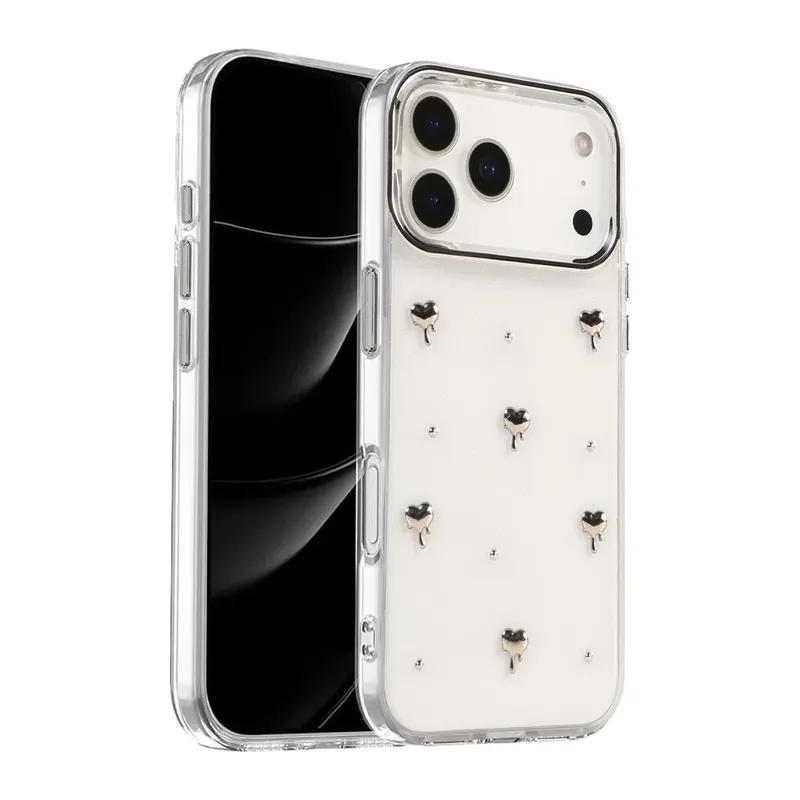 Apple iPhone 17 Pro Max Fiyonk Desenli Kapak - Desen 1