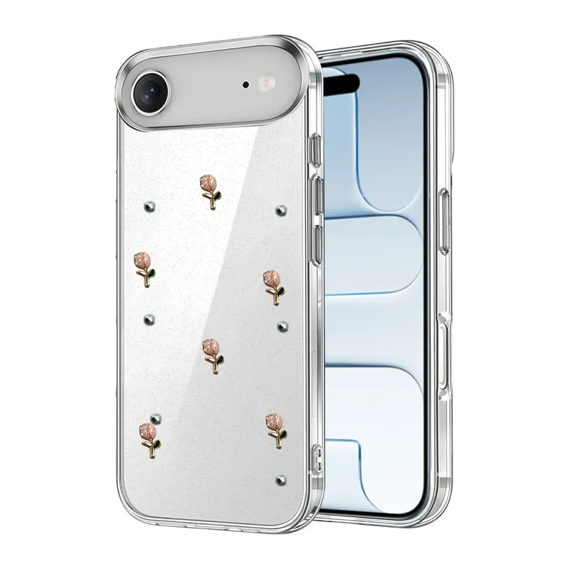 Apple iPhone 17 Air Fiyonk Desenli Kapak - Desen 6
