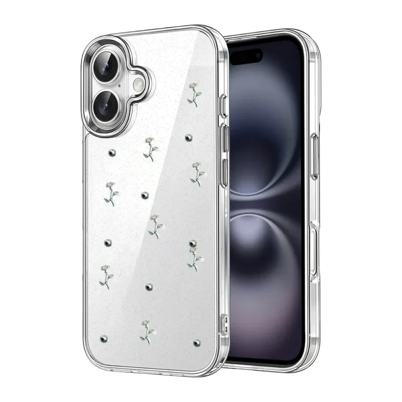 Apple iPhone 17 Fiyonk Desenli Kapak - Desen 4