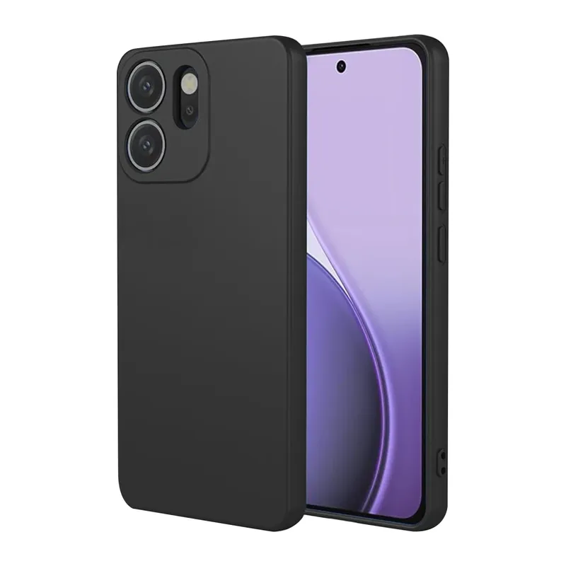 Oppo Reno 14F First Silikon - Siyah