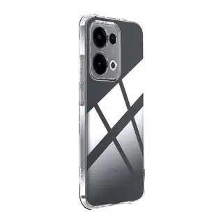 Oppo A6 Pro 4G Lüx Şeffaf Silikon - Şeffaf