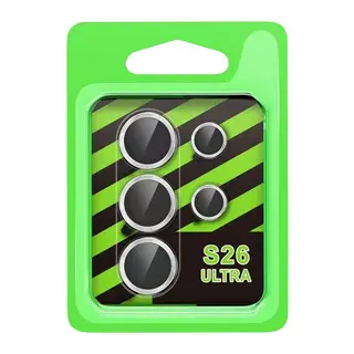 Samsung Galaxy S26 Ultra Raze Metal Kamera Lens - Gümüş