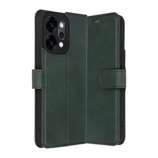 Oppo Reno 14 Trend S Plus Kapaklı Kılıf - Yeşil