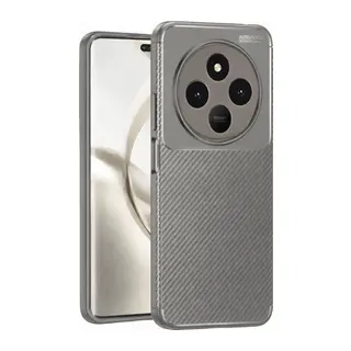 Tecno Spark 30 Kılıf Auto Focus Karbon Kapak - Gri