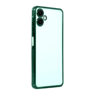 Samsung Galaxy A07 4G Razer Lensli Silikon - Yeşil
