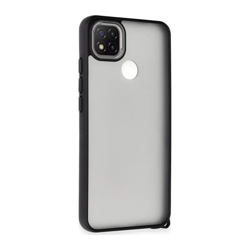 Xiaomi Redmi 9C Kılıf Elegant Kapak - Siyah