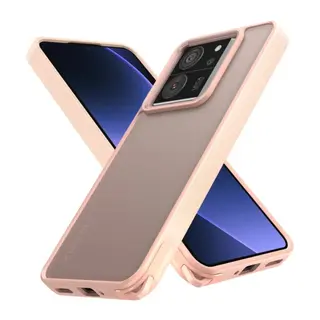 Xiaomi Mi 13T Kılıf Elegant Kapak - Pudra