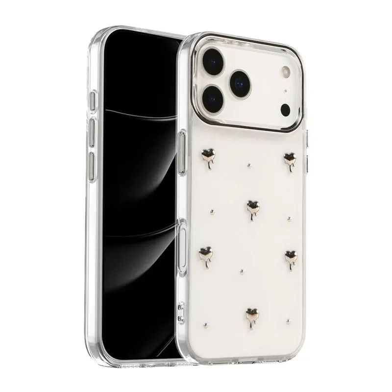 Apple iPhone 17 Pro Fiyonk Desenli Kapak - Desen 1
