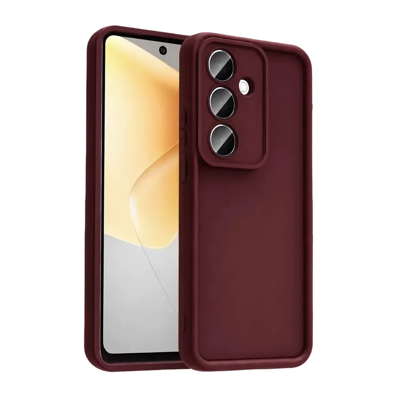 Samsung Galaxy A57 5G Viera Silikon - Bordo