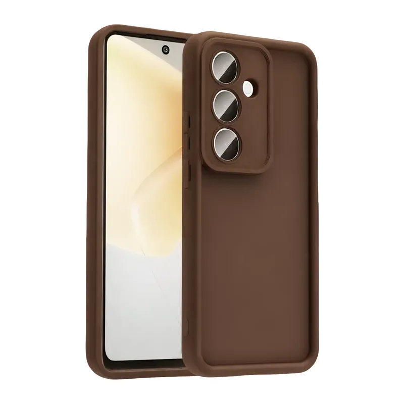 Samsung Galaxy A57 5G Viera Silikon - Kahverengi