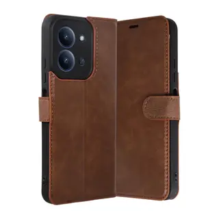 Xiaomi Redmi 15C 4G Trend S Plus Kapaklı Kılıf - Taba