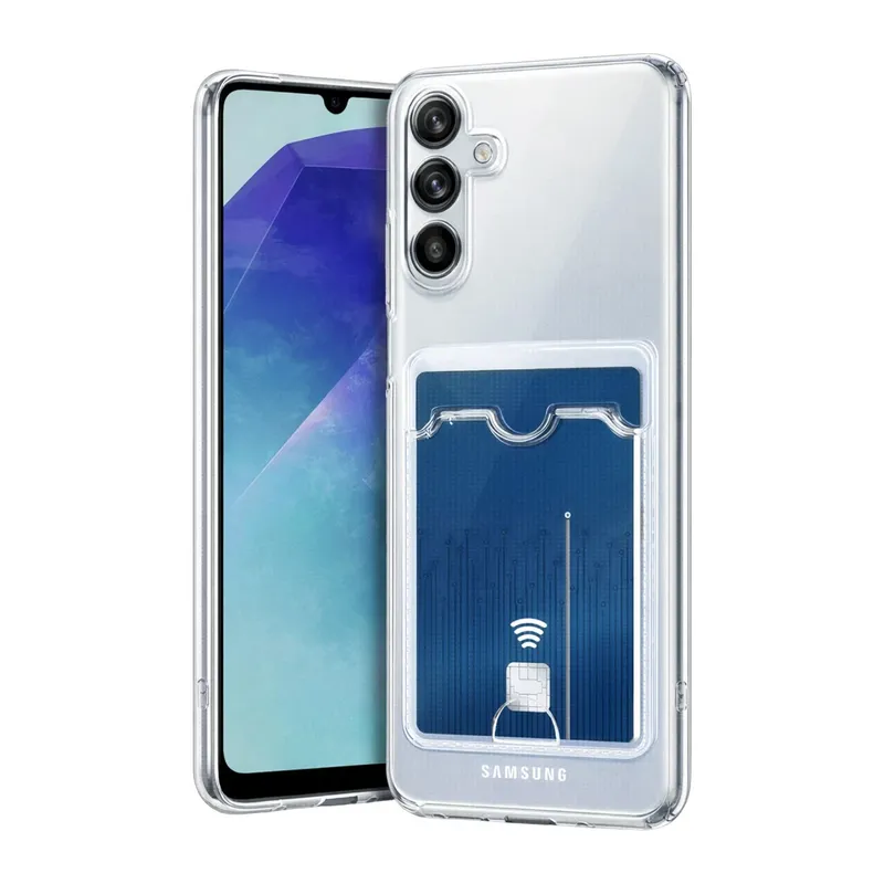 Samsung Galaxy A37 5G Kart Şeffaf Silikon - Şeffaf