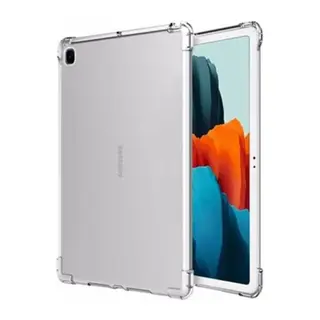 Samsung Galaxy P610 Tab S6 Lite 10.4 Kılıf Anti Shock Tablet Silikon - Şeffaf