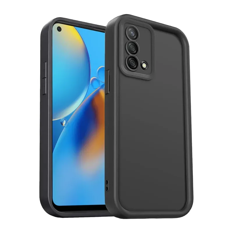 Oppo A74 4G Kılıf Viera Silikon - Siyah