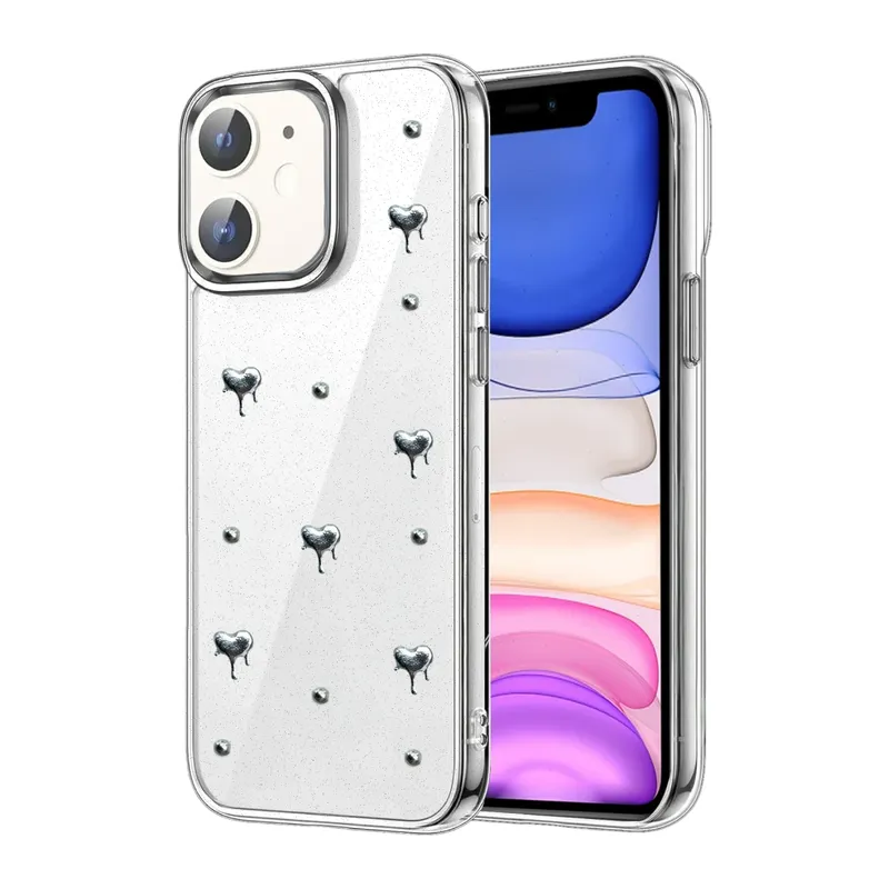 Apple iPhone 11 Fiyonk Desenli Kapak - Desen 1