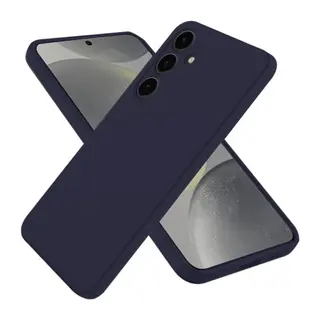 Samsung Galaxy A26 Kılıf Nano içi Kadife Silikon - Lacivert