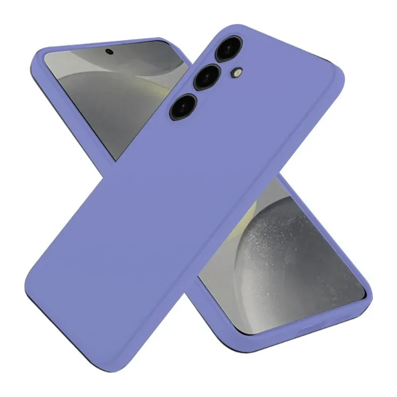 Samsung Galaxy A56 Kılıf Nano içi Kadife Silikon - Lila
